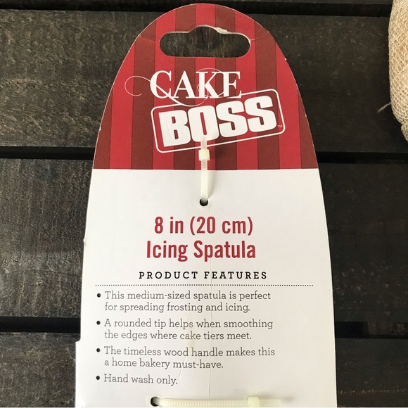 Cake Boss 8in Stainless Steel Icing Spatula - Picture 5 of 10